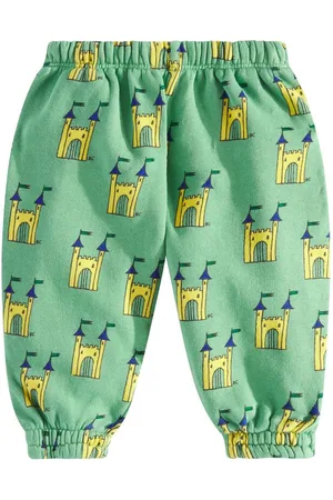 Bobo Choses Baby Faraway Castle cotton sweatpants