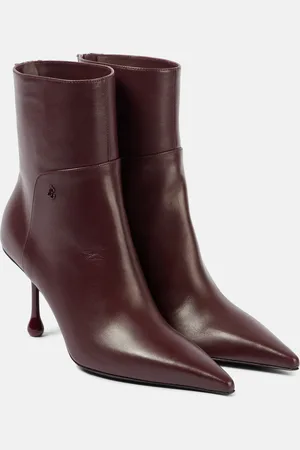 Jimmy Choo Cycas 80 leather ankle boots