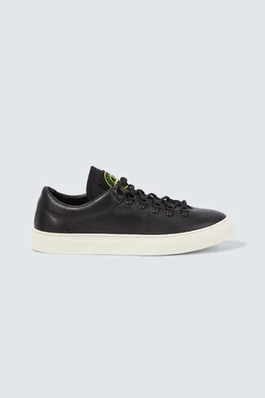 Stone Island Compass leather sneakers