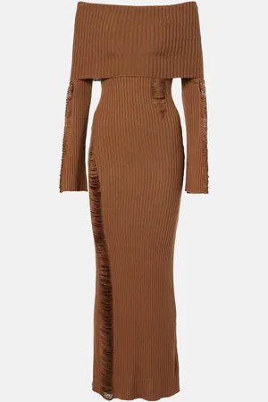 AYA MUSE Danica silk-blend maxi dress