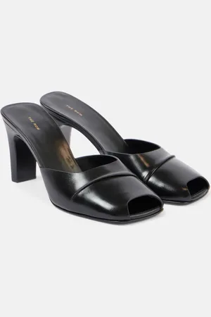 The Row Milla leather mules