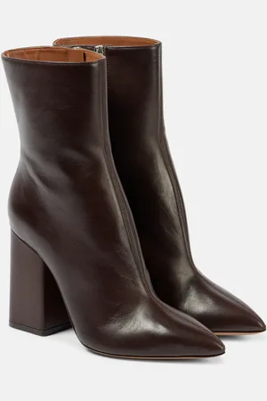 PARIS TEXAS Anja 100 leather ankle boots