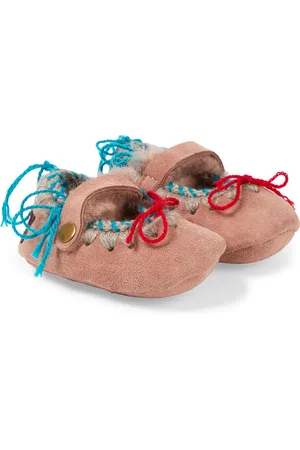 Mou Baby suede ballet flats