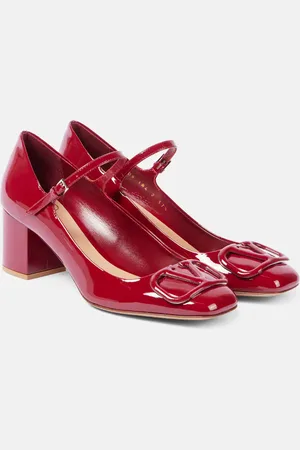 VALENTINO GARAVANI VLogo Signature leather Mary Jane pumps