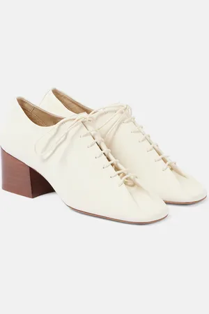 LEMAIRE Souris 55 leather derby shoes