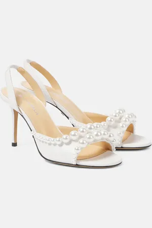 Mach & Mach Sirene embellished leather sandals