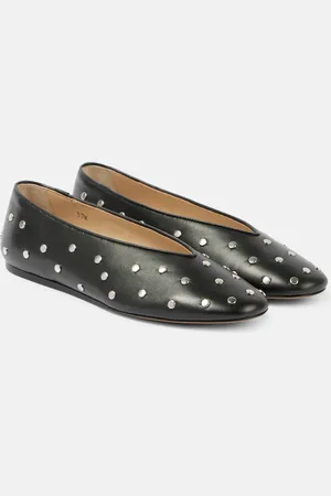 Le Monde Beryl Le Monde BÃ©ryl Regency studded leather ballet flats