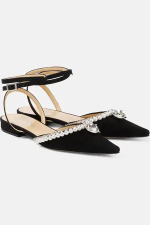 Mach & Mach Diamond of Elizabeth suede flats