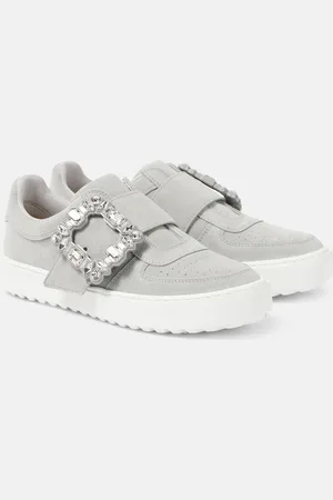 Roger Vivier Very Vivier embellished suede sneakers
