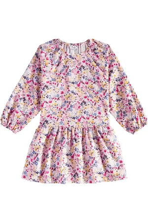 Il gufo Floral jersey dress