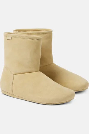Loewe Lago suede ankle boots