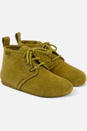 Loewe Lago suede booties