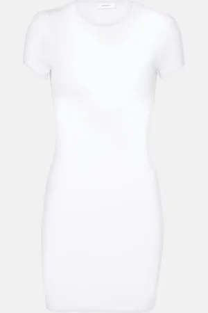 WARDROBE.NYC Cotton jersey minidress
