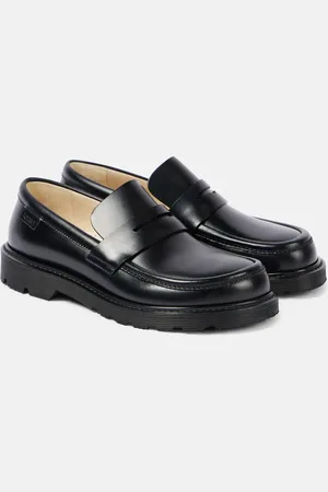 Loewe Blaze leather penny loafers