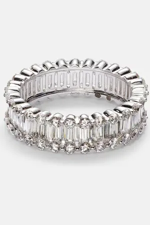 BUCHERER FINE JEWELLERY 18kt white gold ring with diamonds