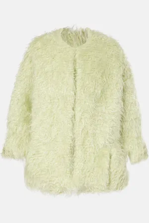 DRIES VAN NOTEN Faux shearling jacket