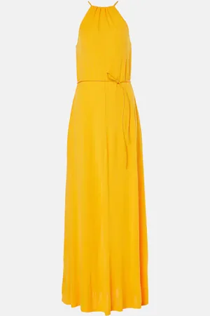 Proenza Schouler White Label Lenny belted jersey maxi dress