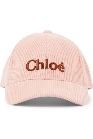 Chloé ChloÃ© Kids Logo cotton corduroy baseball cap