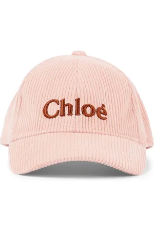 Chloé ChloÃ© Kids Logo cotton corduroy baseball cap