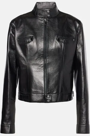 MAGDA BUTRYM Leather biker jacket