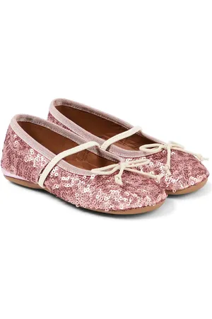 PèPè PÃ¨PÃ¨ Paillettes Villas sequined ballet flats