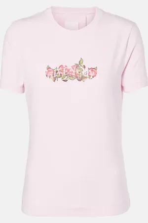 Givenchy Logo cotton-blend jersey T-shirt