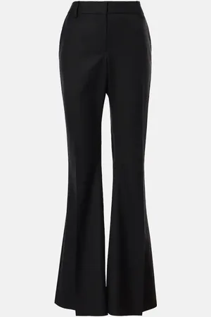 Nina Ricci Wool gabardine flared pants