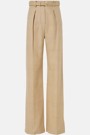 Loro Piana Edward silk wide-leg pants