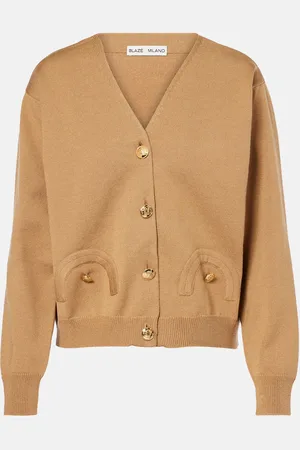 Blazé Milano BlazÃ© Milano Sebright wool-blend cardigan