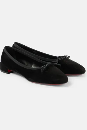 Christian Louboutin Sweetie Jane suede ballet flats