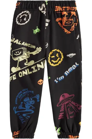 Molo Adan printed cotton jersey sweatpants