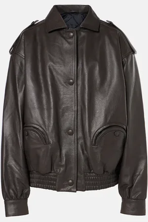 Blazé Milano BlazÃ© Milano Charlie leather bomber jacket