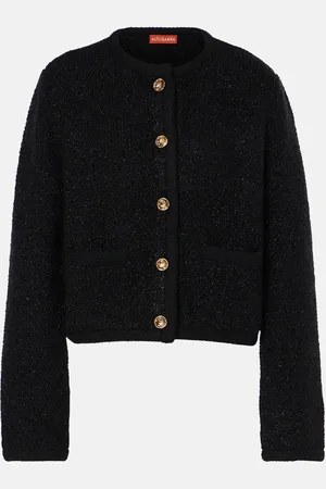 Altuzarra Napoline knitted cropped jacket