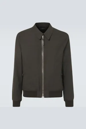Tom Ford Wool and silk-blend blouson