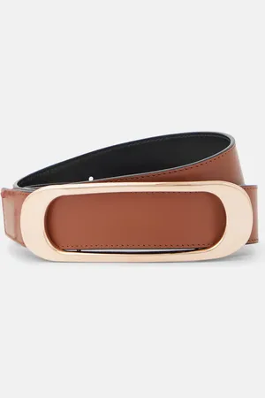 GABRIELA HEARST Timon Medium reversible leather belt