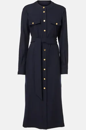 Loro Piana Noa wool and cashmere midi dress