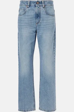 Brunello Cucinelli Mid-rise straight jeans