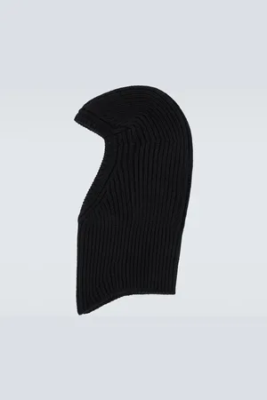 Rick Owens Cashmere and wool ski mask