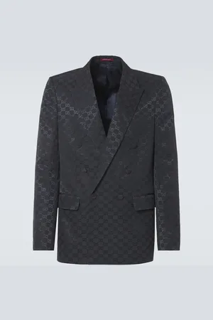 Gucci GG cotton-blend blazer