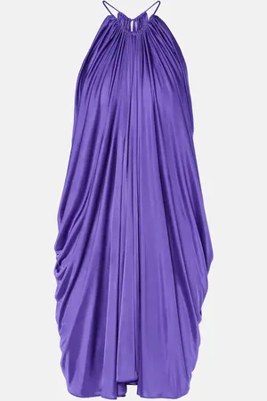 Tom Ford Gathered halterneck jersey minidress