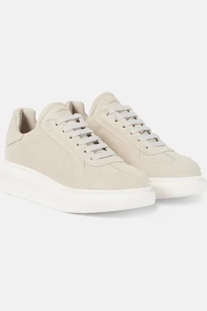 Alexander McQueen Oversized suede sneakers