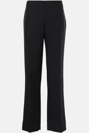 The Row Vesco wool straight pants