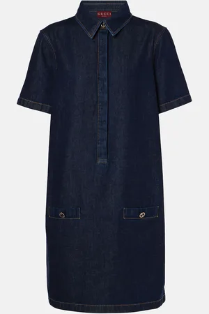 Gucci Interlocking G denim minidress