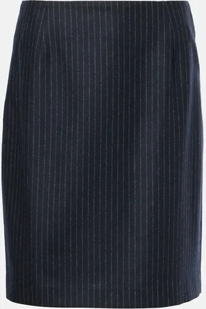 Blazé Milano BlazÃ© Milano Coci wool and cashmere pencil skirt