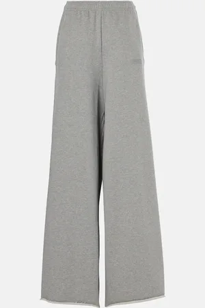 Vetements Oversized cotton-blend jersey sweatpants
