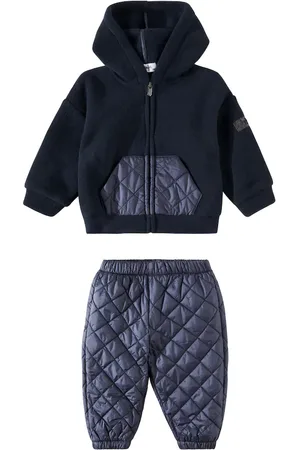 Il gufo Baby quilted tracksuit
