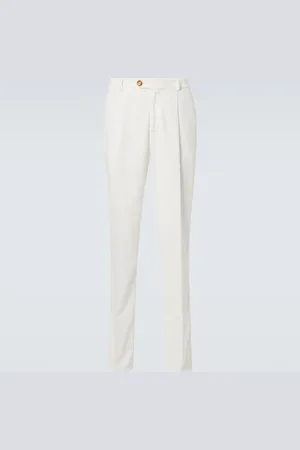 Brunello Cucinelli Cotton corduroy slim pants