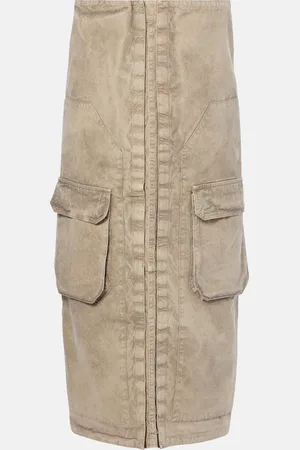 Y / PROJECT Velcro cotton cargo skirt