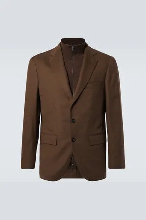 Loro Piana New Order layered cashmere jacket