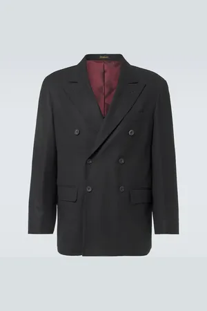 Rubinacci Double-breasted wool blazer